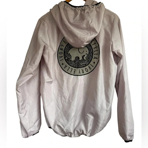 Ivory Ella Lavender Windbreaker Jacket - Picture 5 of 16